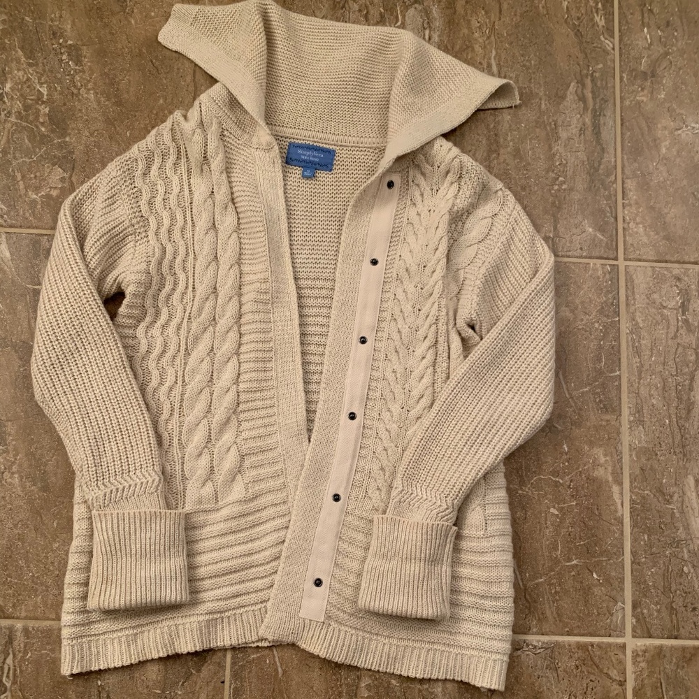 VeraWang Cream Sweater